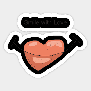 Joyful Grin Sticker